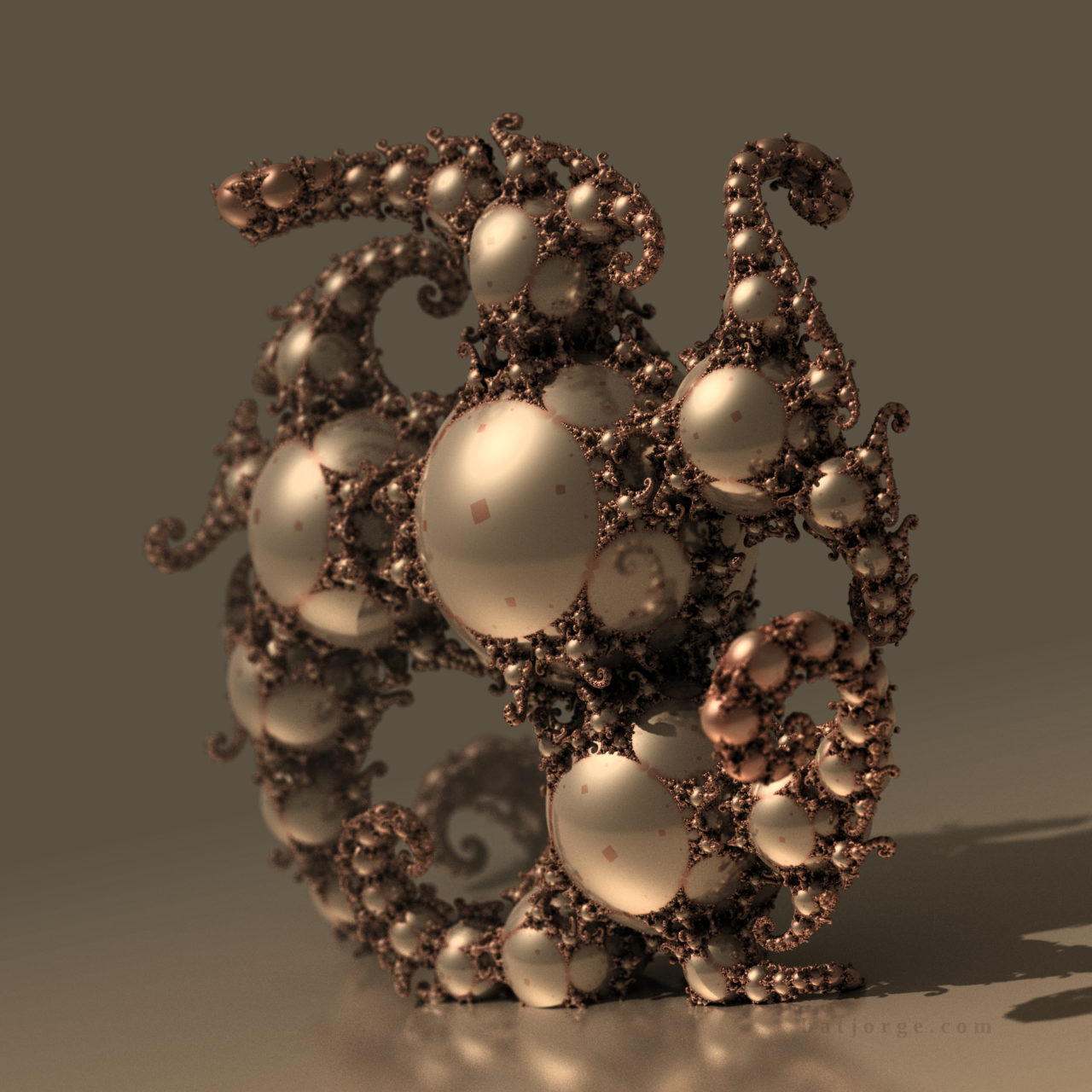 3d fractal. mandelbulb3d. kleinian