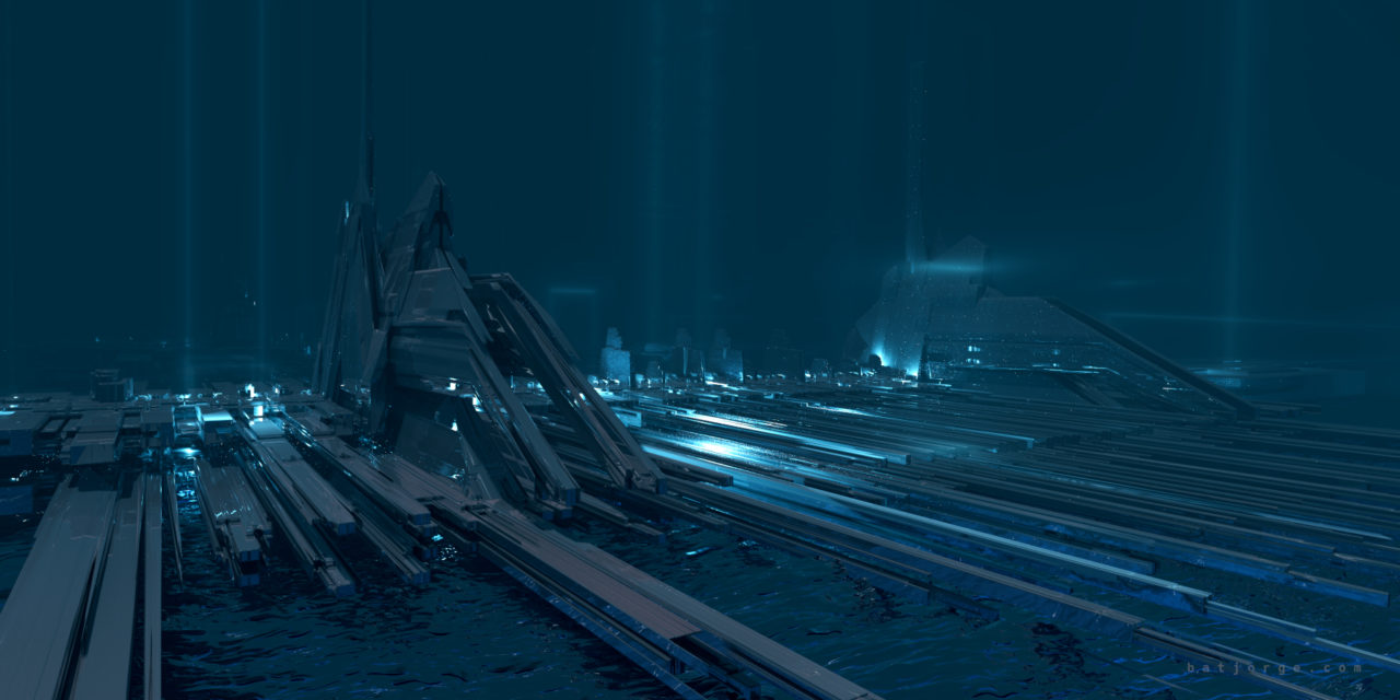 Mandelbulber fractal Mandalay Box water