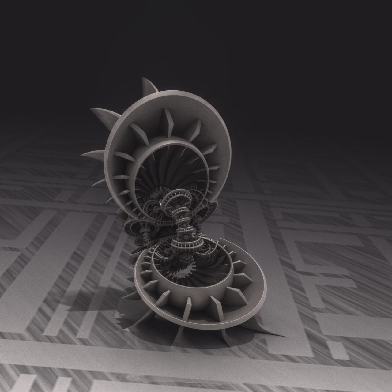 Mandelbulber 2.32. Pseudo Kleinian - Mod 4 T>DIFS Gear V1