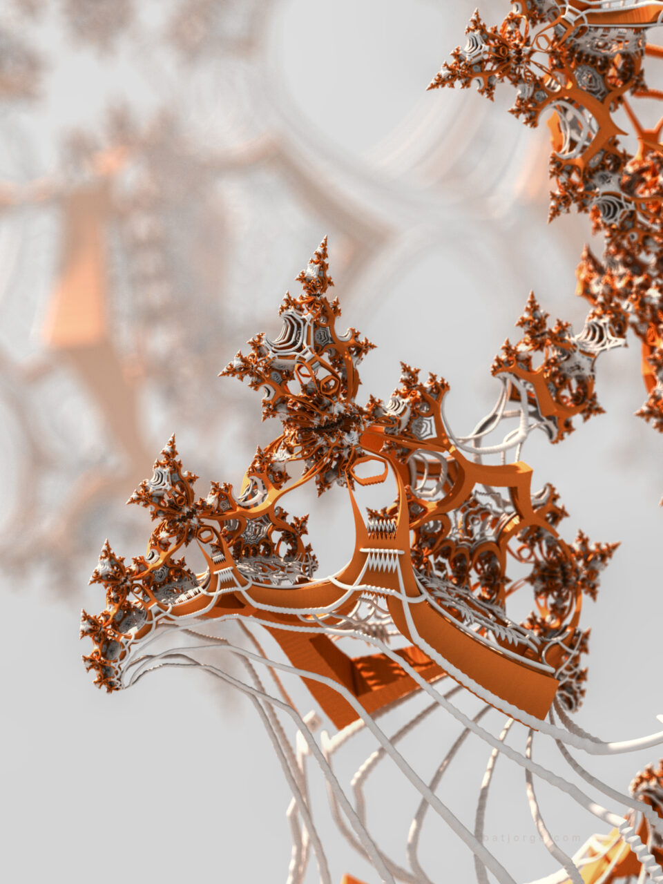 Mandelbulb3D. amazingIFS, invcylIFS, TorusIFS, SphCageIFS