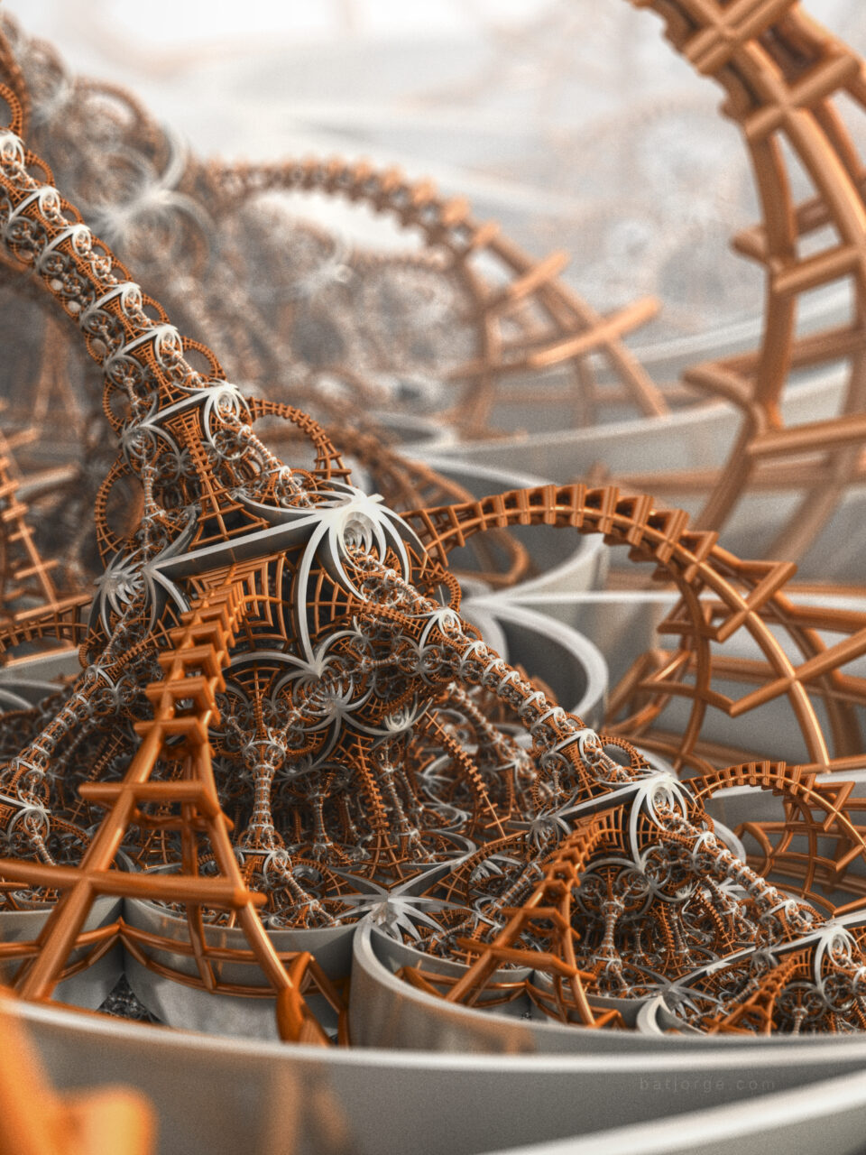 Mandelbulb3D. amazingIFS, TorusIFS, SphCageIFS