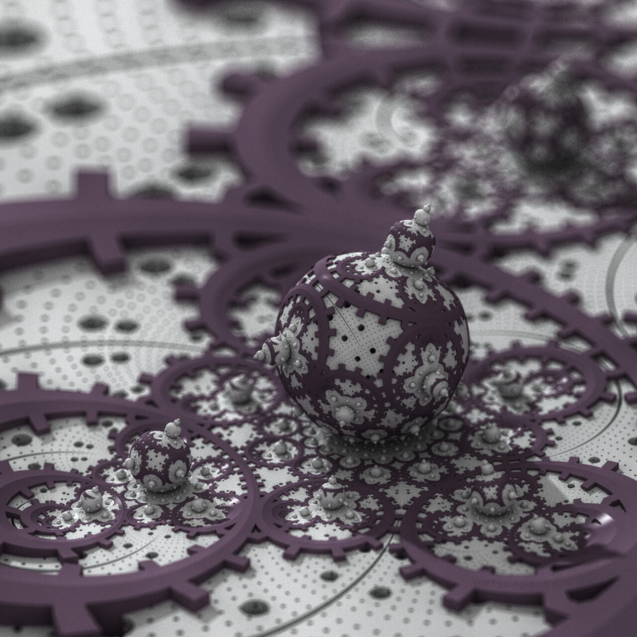 Mandelbulb3D. amazing IFS, Gear2IFS, NewMenger2IFS