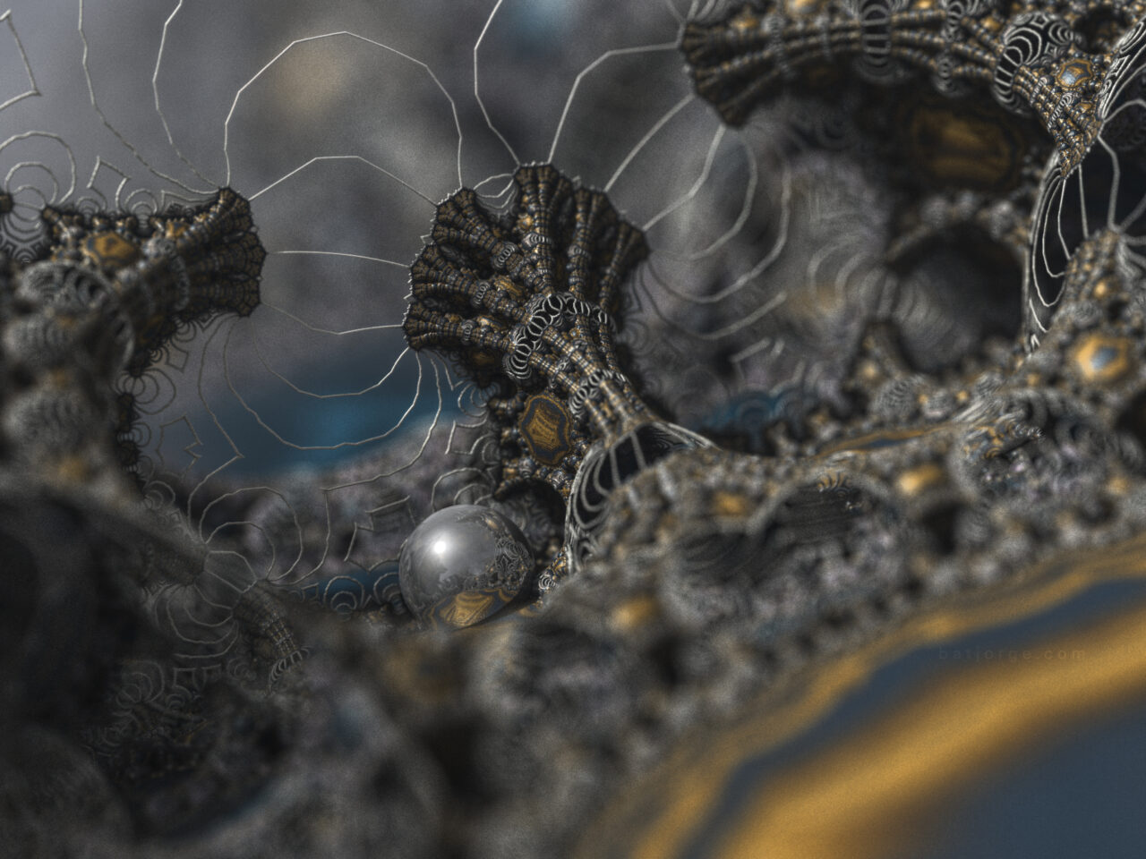 Mandelbulber 2.32. Pseudo Kleinian - Mod 2