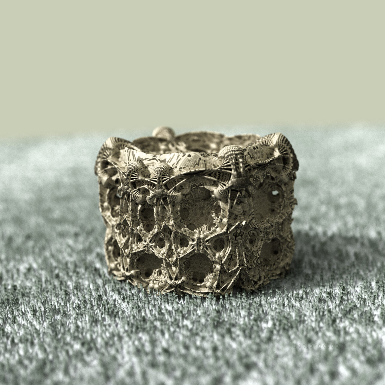 Mandelbulber 2.33. T>Spherical Invert V2, T>DIFS Hexprism V2, T>DIFS Amazing IFS