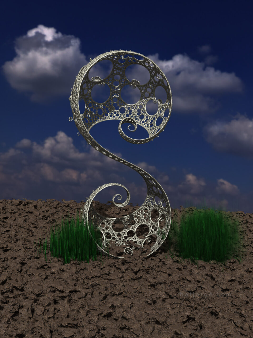 Mandelbulber 2.33. JosLeys-Kleinian V2