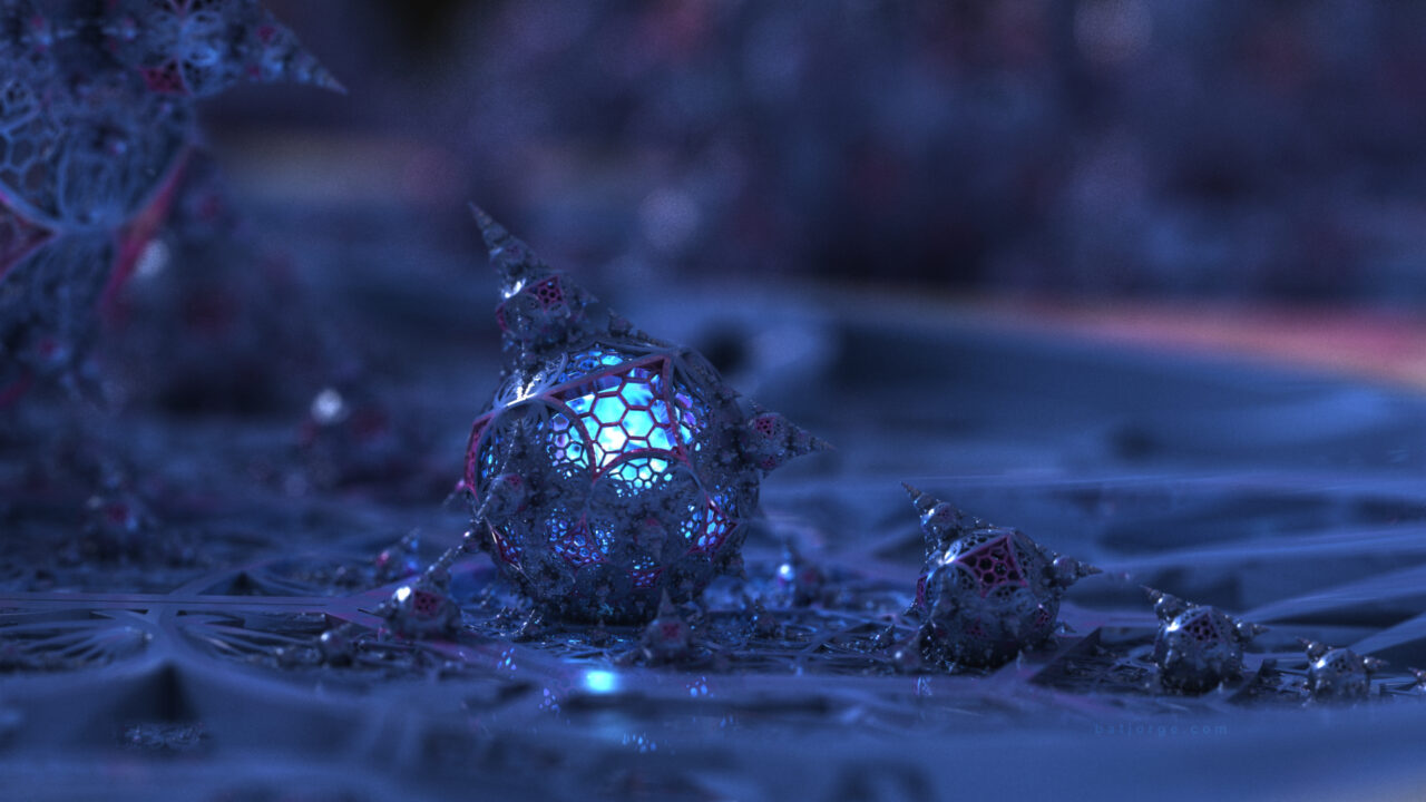 Mandelbulber 2.33. Pseudo Kleinian Mod 4, T>DIFS Torus V4, T>DIFS Hextgrid2