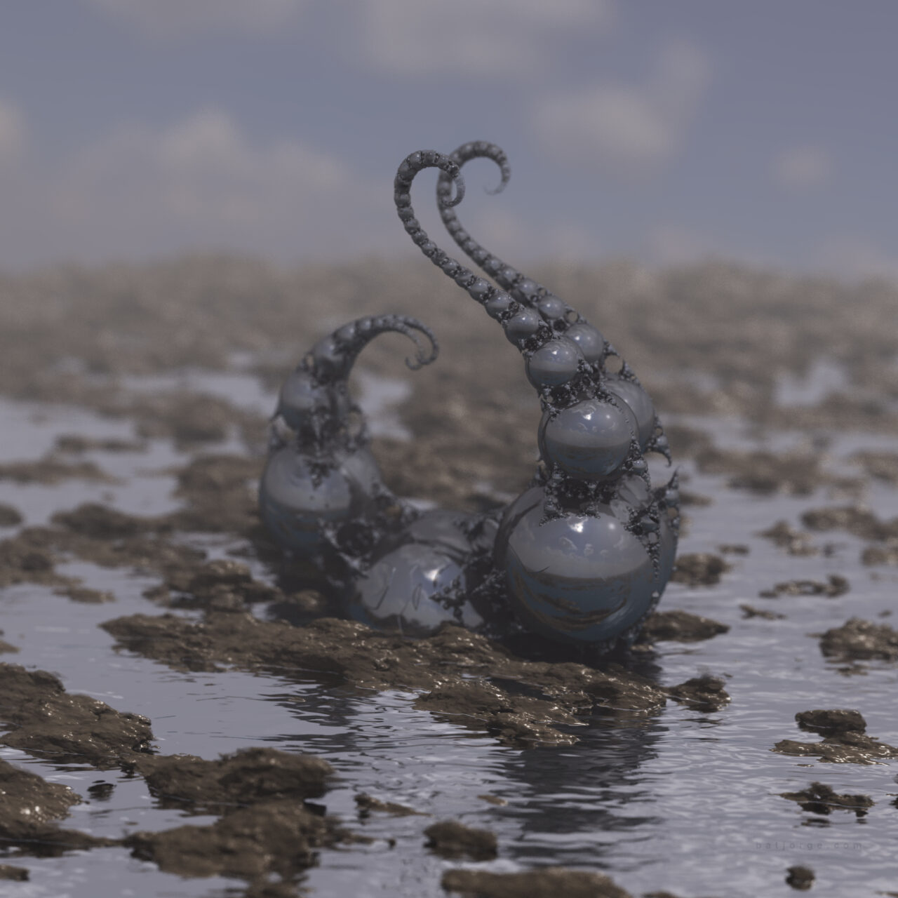 Mandelbulber 2.33. JosLeys-Kleinian V4