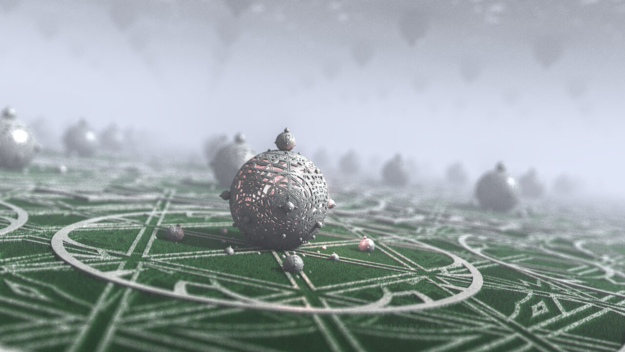 Mandelbulber 2.33. Pseudo Kleinian Mod 4, T>DIFS Torus V4, T>DIFS Tri Grid