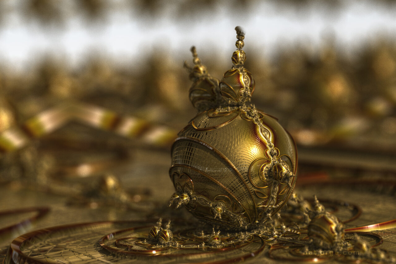 Mandelbulber 2.33. Pseudo Kleinian - Mod 4 ,T>DIFS Grid ,T>DIFS Box Frame