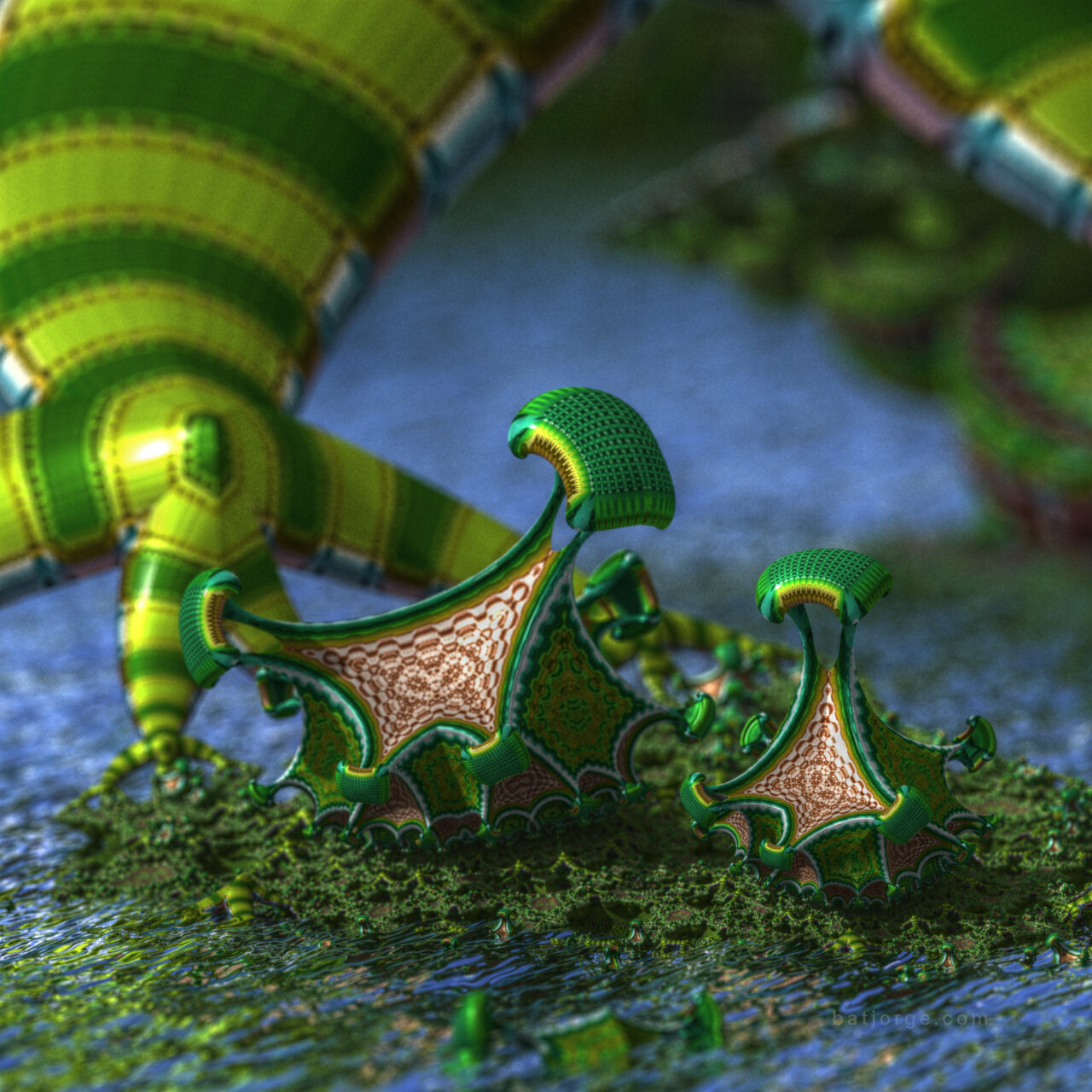 Mandelbulber 2.33. T>DIFS Amazing IFS