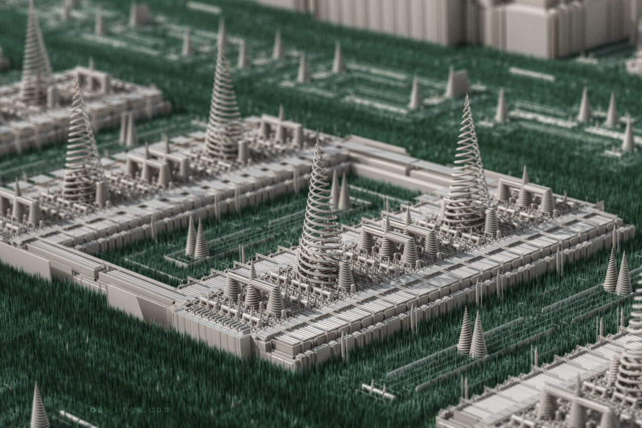 Mandelbulber 2.33. DIFS Box V1, T>DIFS Helix V2, T>Mandalay Fold V2