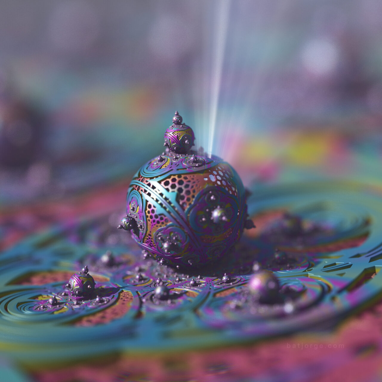 Mandelbulber 2.33, Pseudo Kleinian - Mod 4, T>DIFS Hextgrid2, T>DIFS Grid V3