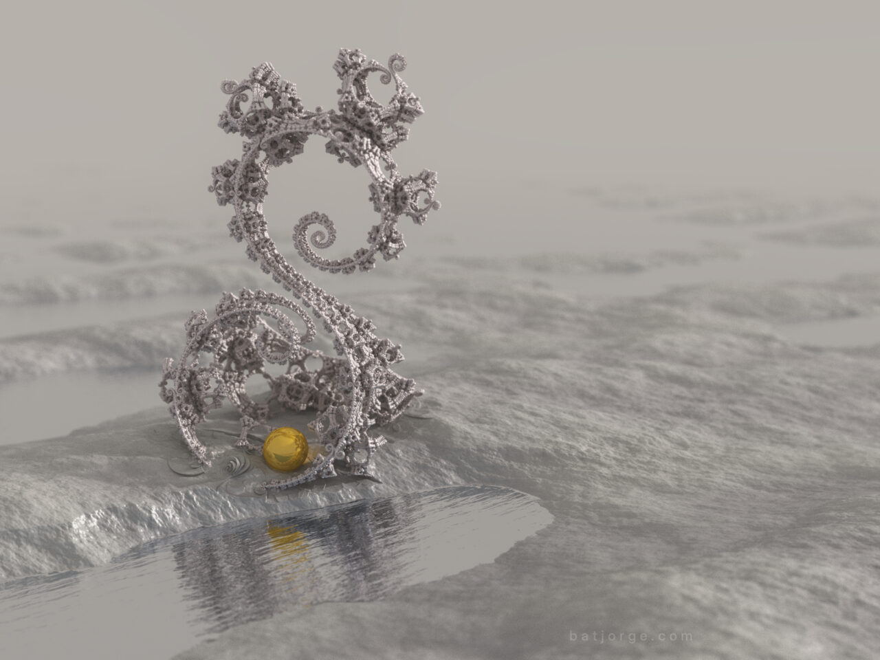 Mandelbulber 2.34. JosLeys-Kleinian V2