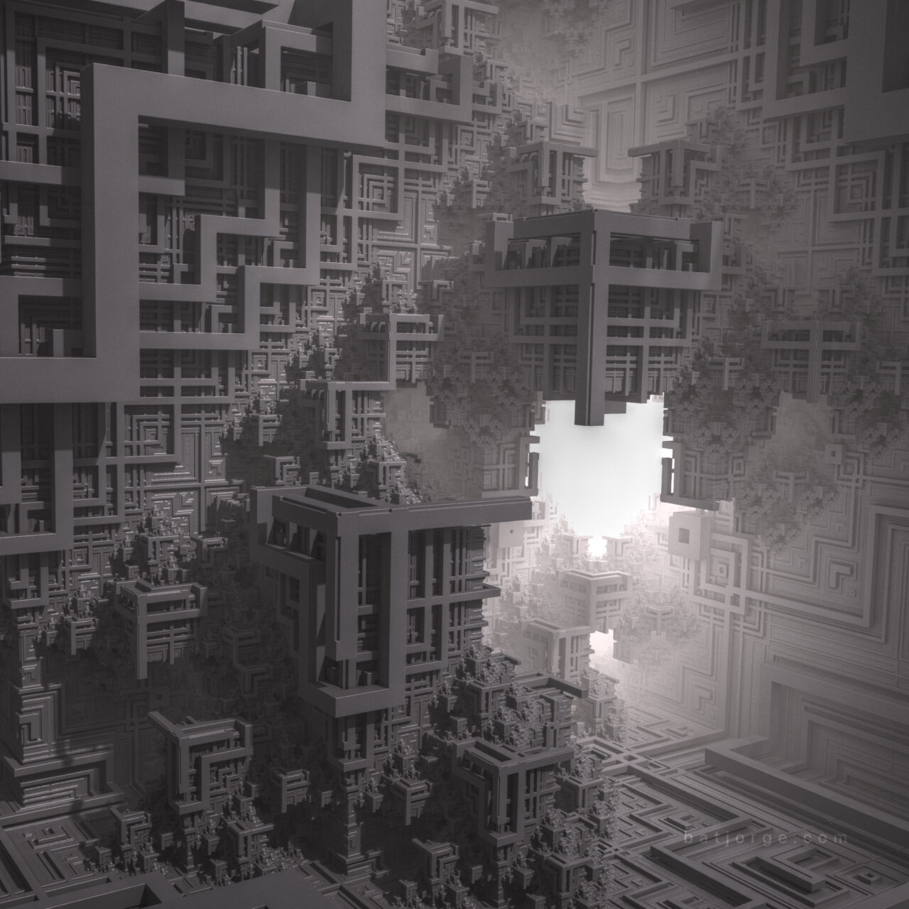 Mandelbulber 2.34. Koch V5, T>DIFS Grid