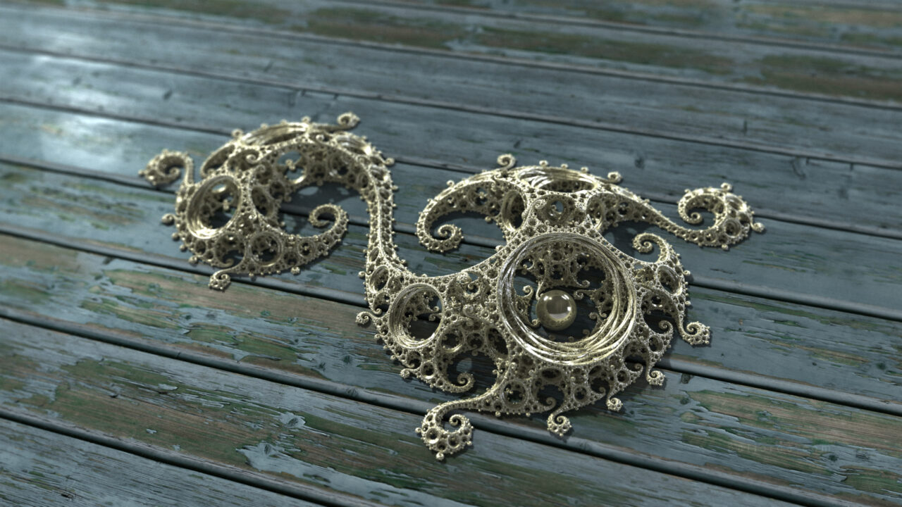 Mandelbulber 2.34. JosLeys-Kleinian V2