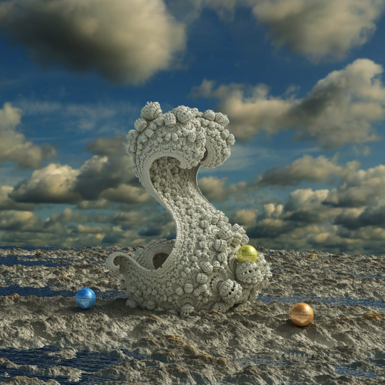 Mandelbulber 2.34. JosLeys-Kleinian V2