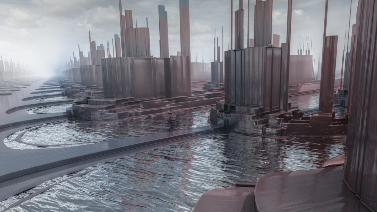 Mandelbulber 2.34. T>Inverse Cylindrical, T>Reciprocal3, Mandalay Box V2