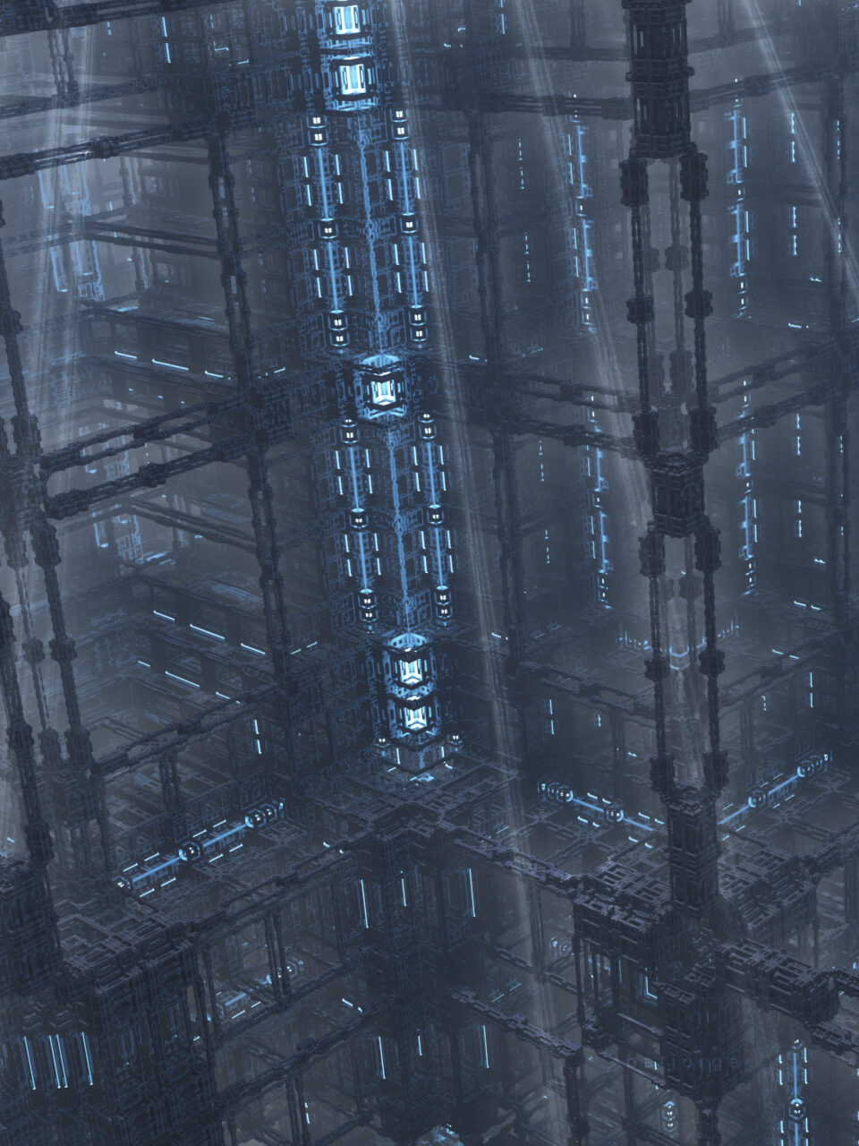 Mandelbulber 2.34. Koch V4, T>Sin Tan