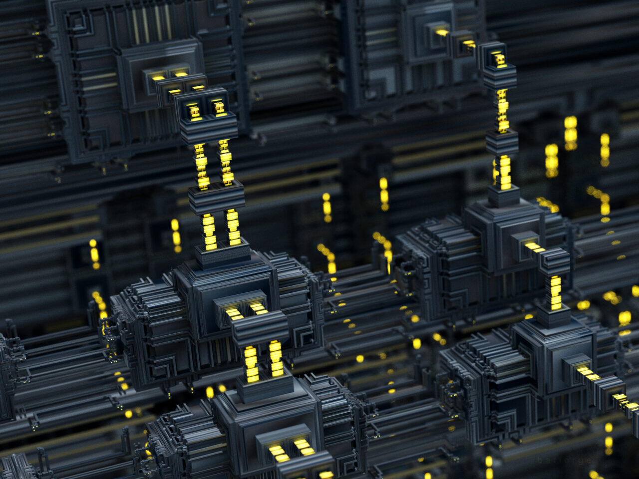 Mandelbulber 2.34. Koch V4, T>Mandalay Fold V2, T>DIFS Grid V2