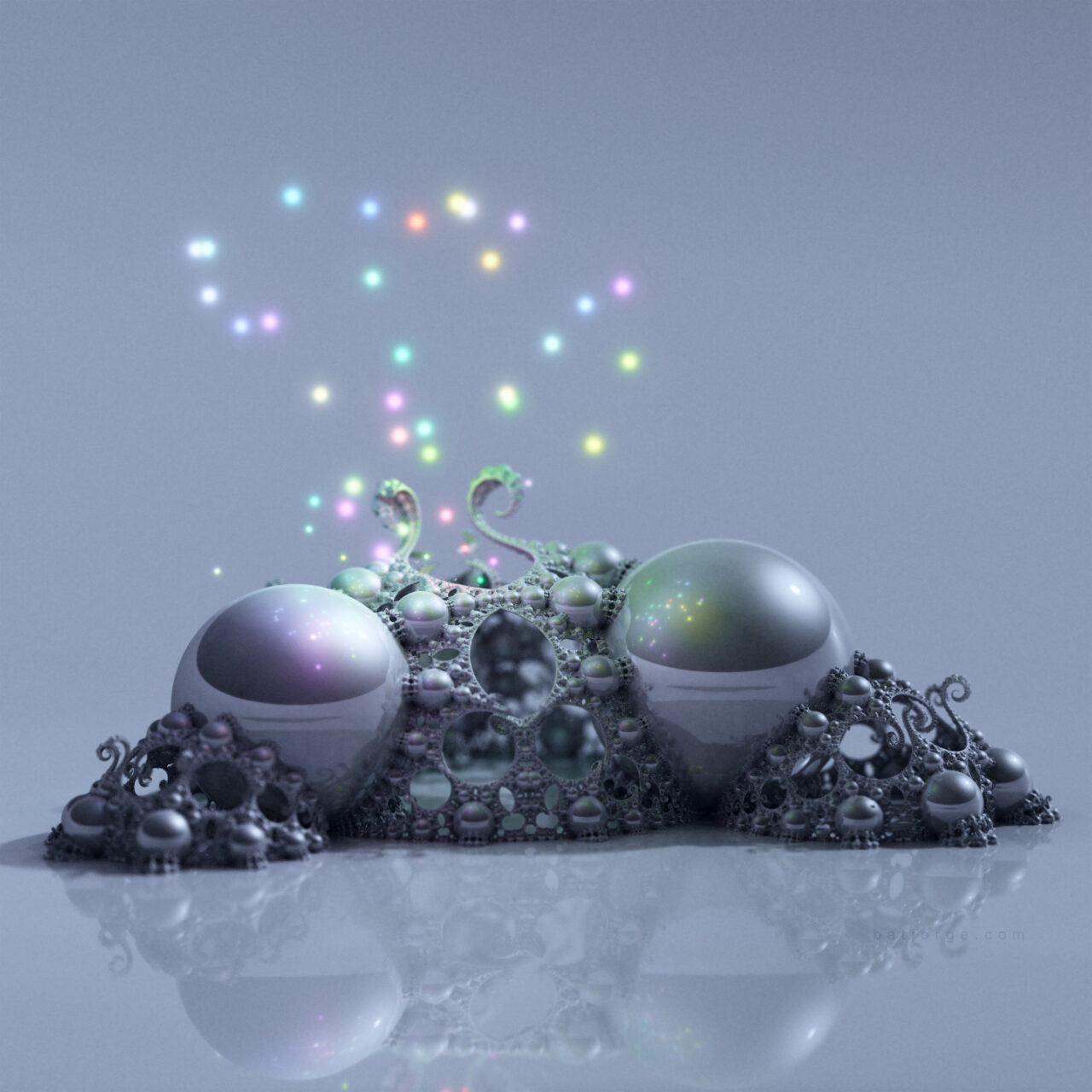 Mandelbulber 2.34. JosLeys-Kleinian V2