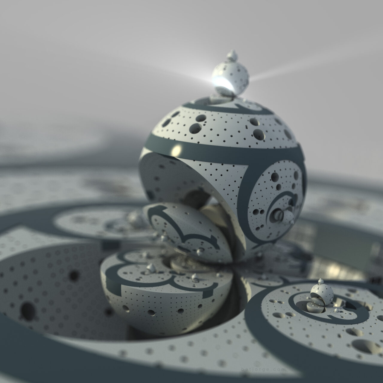 Mandelbulb3D. amazingIFS, TorusIFS, NewMenger2IFS