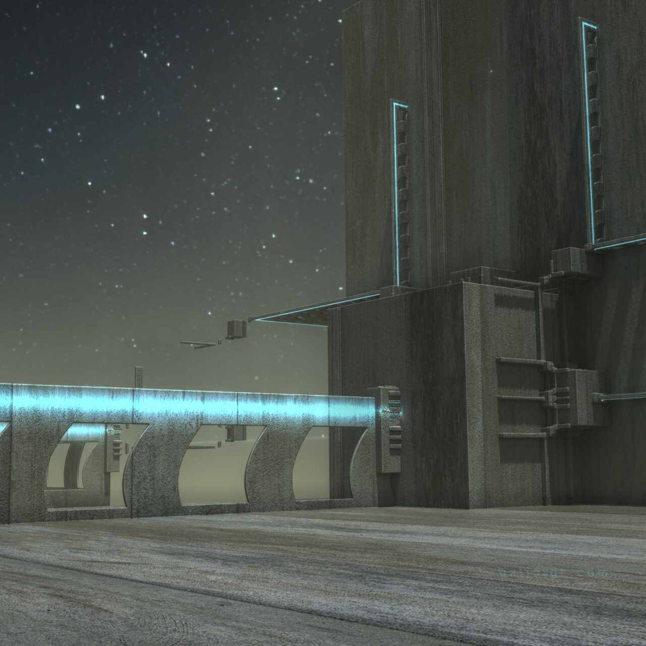 Mandelbulber 2.34. Koch V4, T>DIFS Grid V2