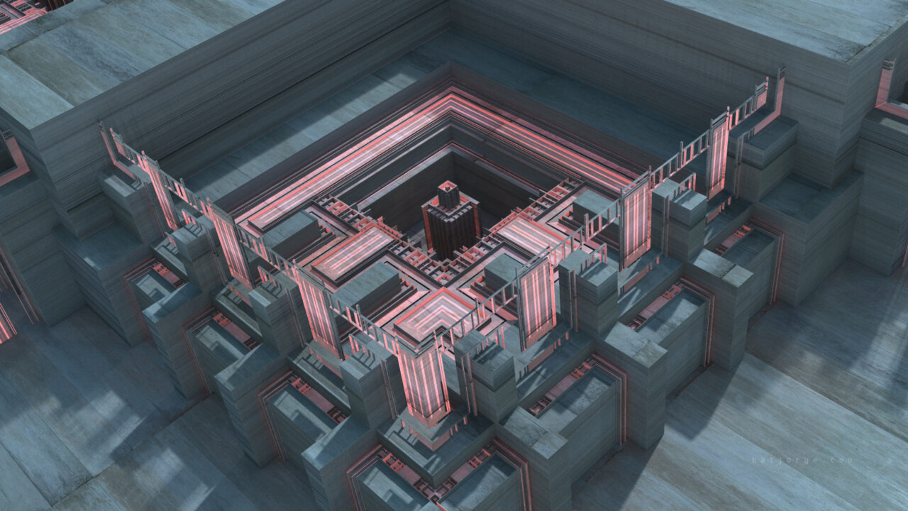 Mandelbulber 2.34. Koch V5, T>Mandalay Fold V2