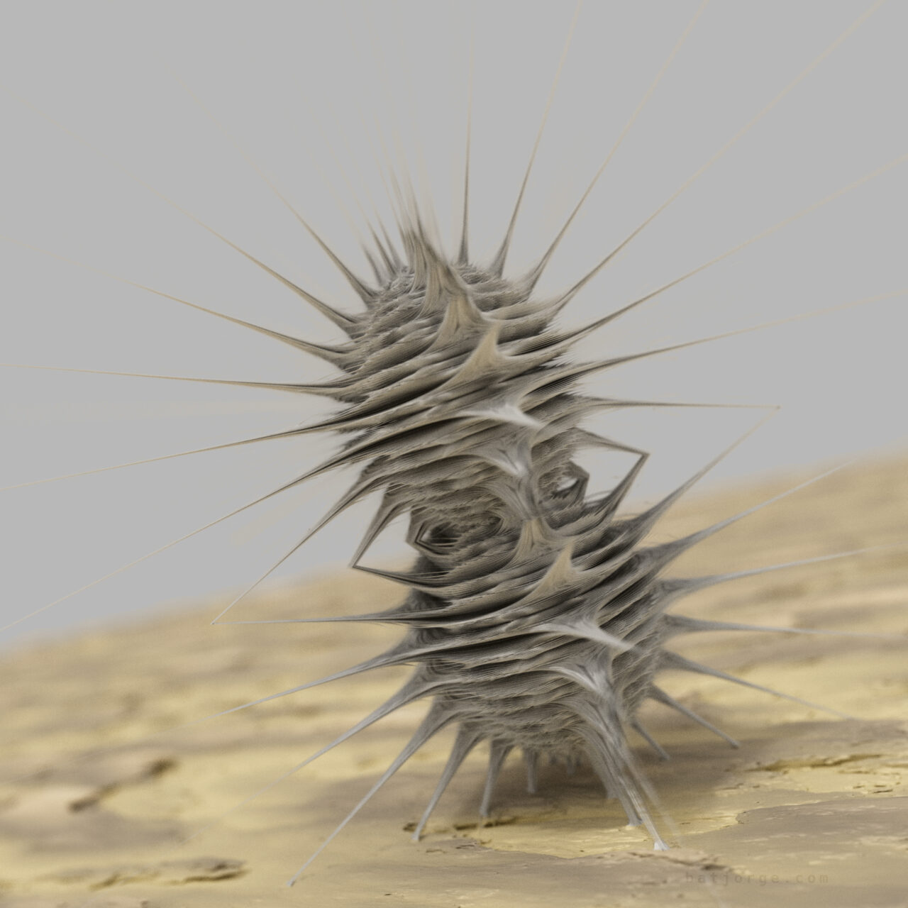 Mandelbulber 2.34. Mandelbulb Pupuku, Box Fold Bulb V4
