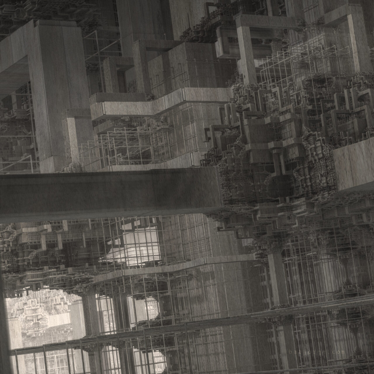 Mandelbulber 2.34. Koch V4, T>DIFS Grid