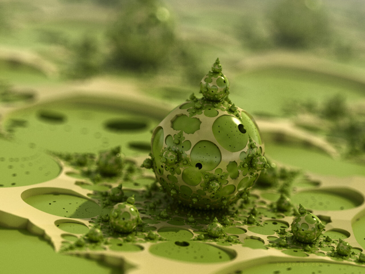 Mandelbulb3D. amazingIFS, invcylIFS, TorusIFS, NewMenger2IFS