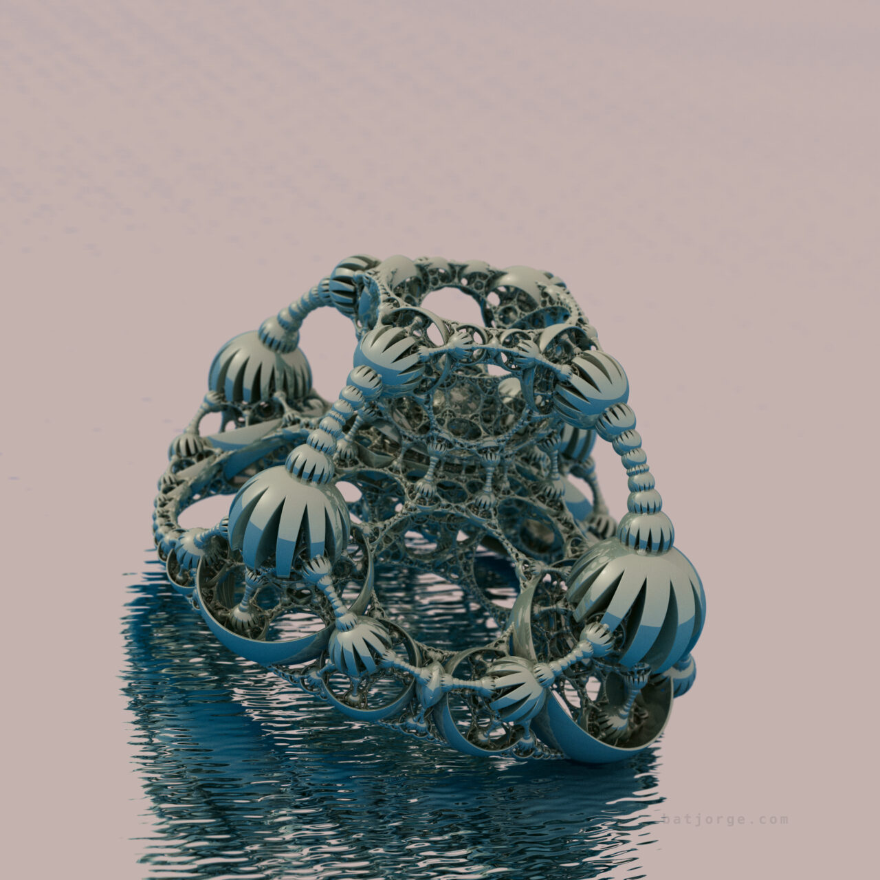 Mandelbulber 2.34. Pseudo Kleinian – Mod 4, T>DIFS Gear V1.