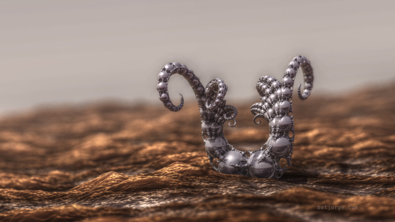 Mandelbulber 2.34. JosLeys-Kleinian V2