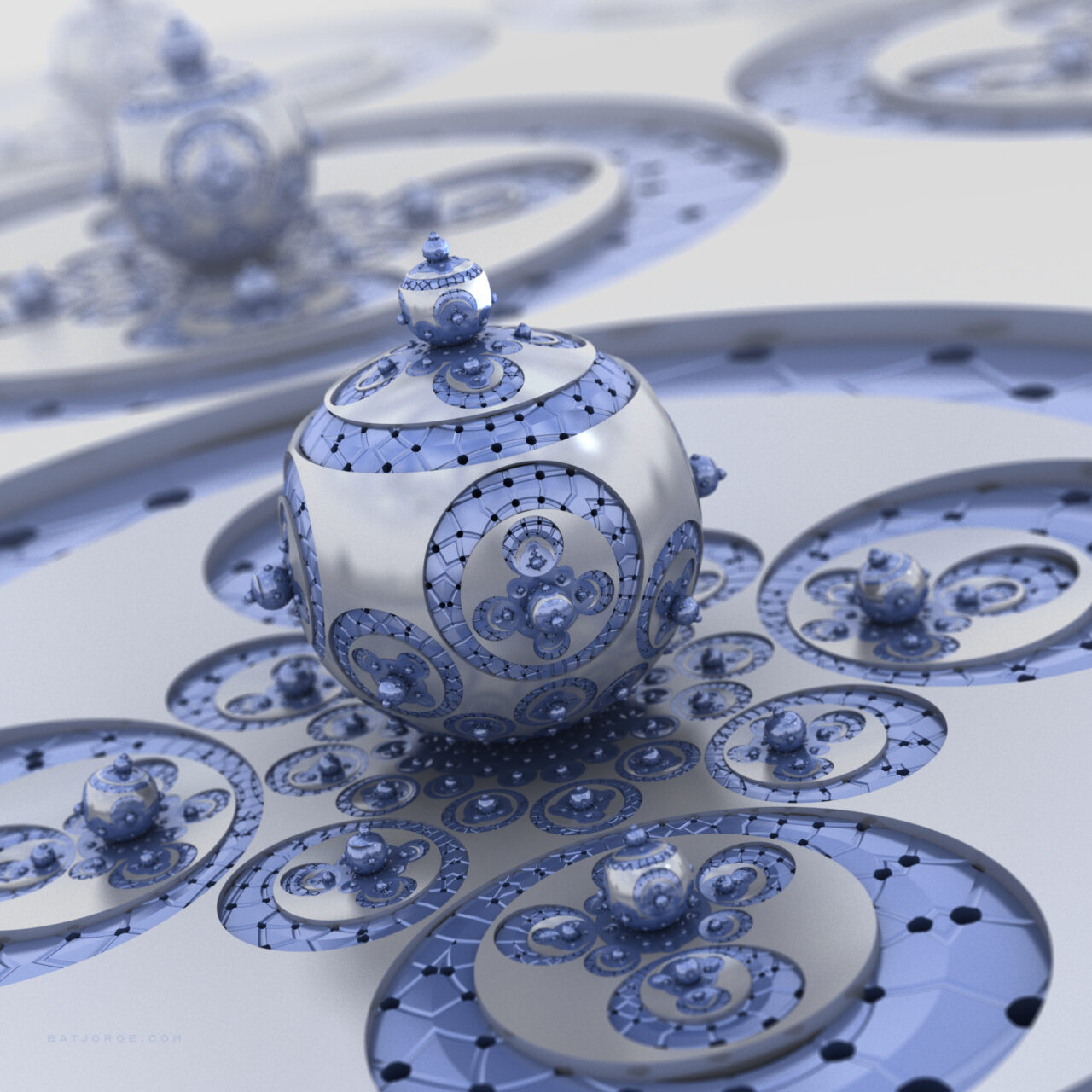 Mandelbulb3D. amazingIFS, TorusIFS, NewMenger2IFS