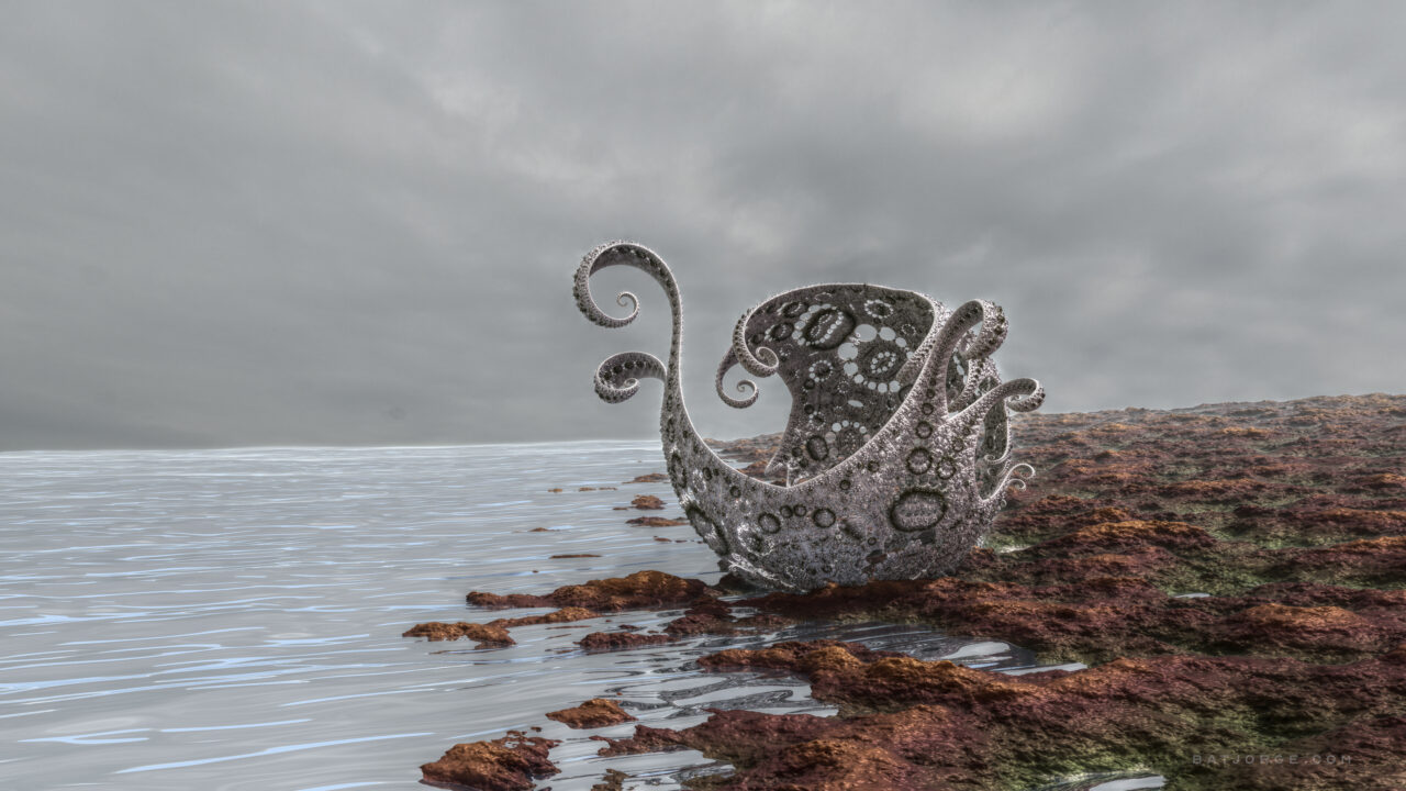 Mandelbulber 2.34. JosLeys-Kleinian V2