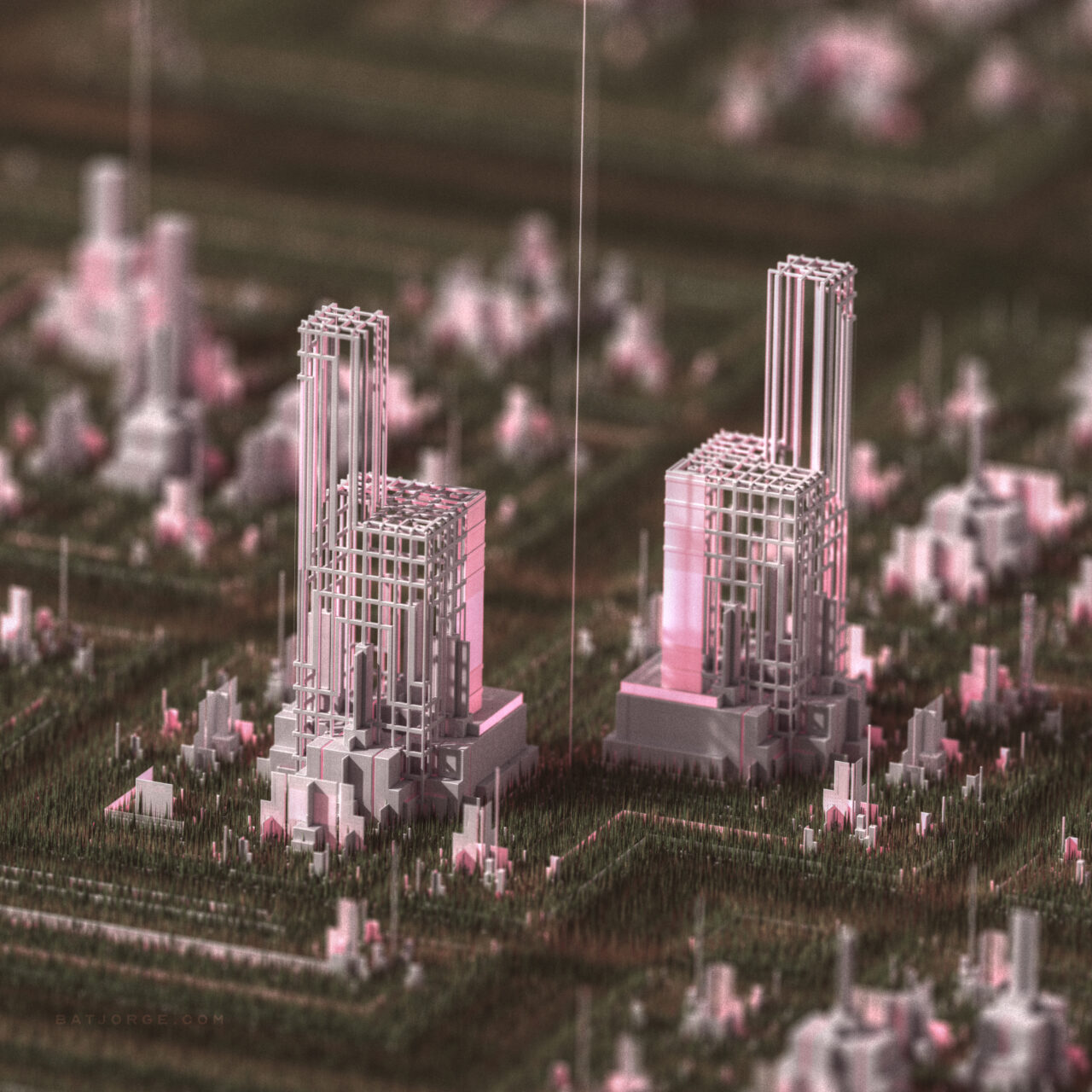 Mandelbulber 2.34. Koch V5, T>Mandalay Fold V2, T>DIFS Grid