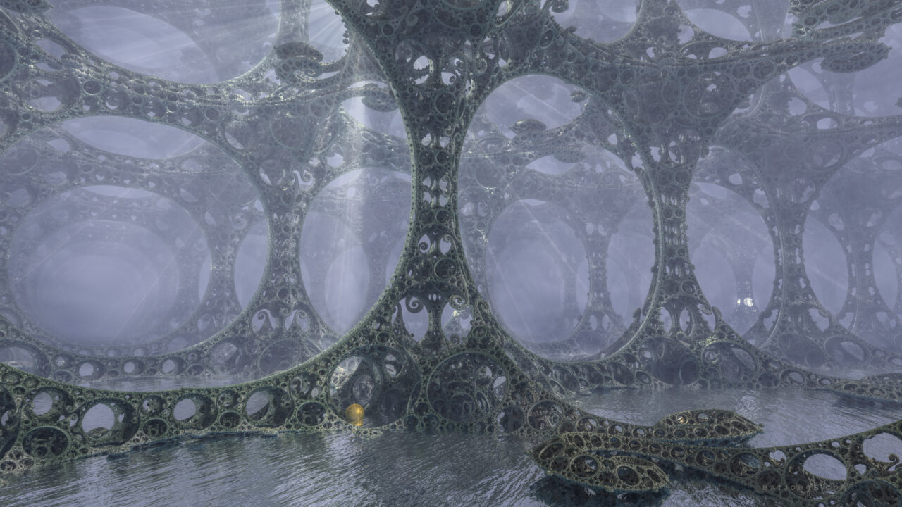 Mandelbulber 2.34. JosLeys-Kleinian V2