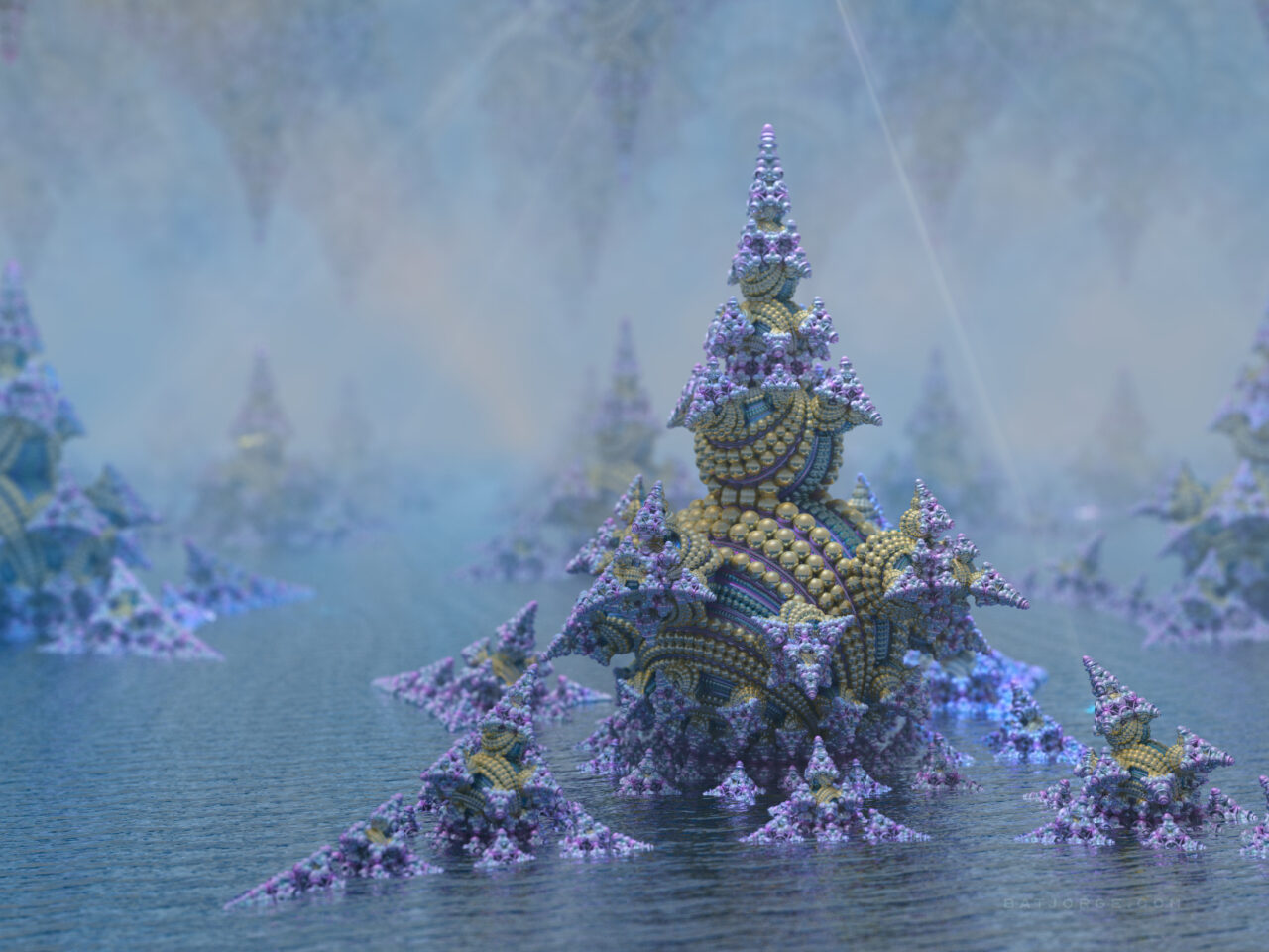 Mandelbulber 2.34. Mandelbox Fast, DIFS Sphere