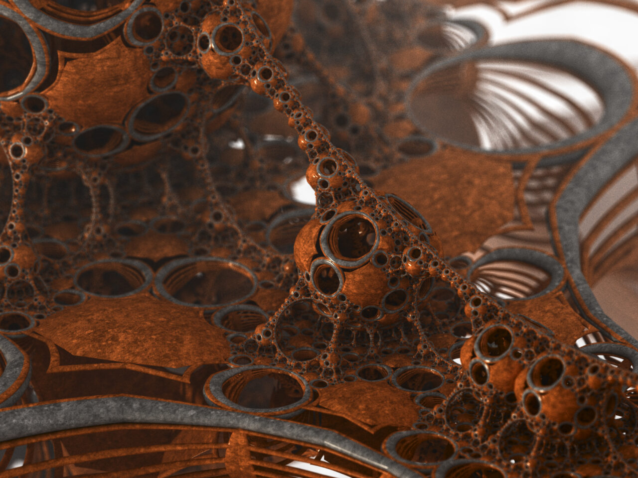 Mandelbulb3D. amazingIFS, TorusIFS, invcylIFS, SphCageIFS